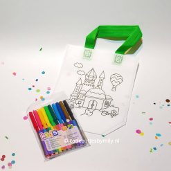 Creatieve Kleurtas met stiften 10 Kleurtas groen