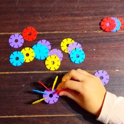 Bouwschijfjes in actie