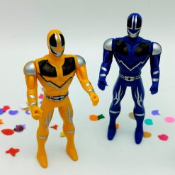 Actieheld poppetje Geel blauw