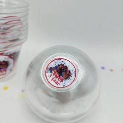 Traktatie beker met thema (klein) 6 Beker met thema Superman deksel