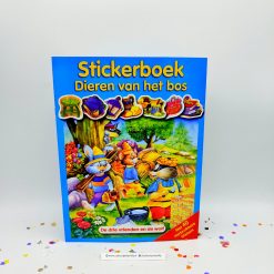 Stickerboek Dieren van het bos