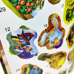 Stickerboek stickers detail