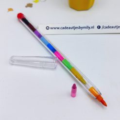 Regenboog krijtjes pen