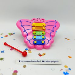 Xylofoon Vlinder roze