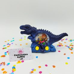 Waterspelletje Dinosaurus blauw