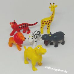 Jungle dieren figuurtjes groepsfotro