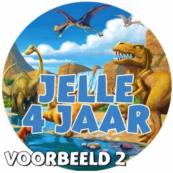 sluit sticker Dinosaurus 2